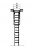 Лестница Факро LMS металлическая 70х120 высота потолка 280 - Интернет-магазин строительных материалов в Екатеринбурге-NOVA Prom Group 