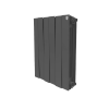 Биметаллический радиатор Royal Thermo PianoForte 500/Noir Sable - 4 секции - Интернет-магазин строительных материалов в Екатеринбурге-NOVA Prom Group 