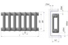 Радиатор чугунный МС-140 М 300 Н. Тагил 7 секций - Интернет-магазин строительных материалов в Екатеринбурге-NOVA Prom Group 