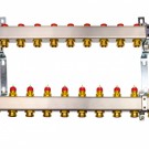 Комплект коллекторов SSM-11 с кронштейнами для 11 контуров (088U0981) - Интернет-магазин строительных материалов в Екатеринбурге-NOVA Prom Group 
