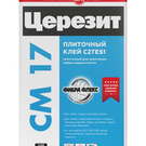 Клей высоэластичный для плитки Церезит СМ 17, 25 кг - Интернет-магазин строительных материалов в Екатеринбурге-NOVA Prom Group 