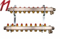Комплект коллекторов SSM-9 с кронштейнами для 9 контуров (088U0809) - Интернет-магазин строительных материалов в Екатеринбурге-NOVA Prom Group 
