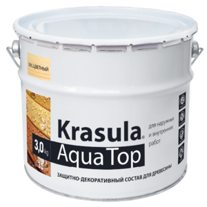 Финишный атмосферостойкий состав «KRASULA» Aqua TOP 3 кг - Интернет-магазин строительных материалов в Екатеринбурге-NOVA Prom Group 