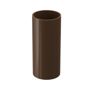 Труба водосточная 1 м Standard, светло-коричневый (RAL 8017) - Интернет-магазин строительных материалов в Екатеринбурге-NOVA Prom Group 
