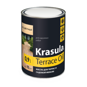 Масло для террас и садовой мебели «Krasula»-Terrace Oil 0,9 л - Интернет-магазин строительных материалов в Екатеринбурге-NOVA Prom Group 