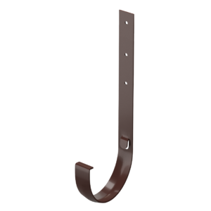 Кронштейн желоба металлический Standard, тёмно-коричневый (RAL 8019) - Интернет-магазин строительных материалов в Екатеринбурге-NOVA Prom Group 