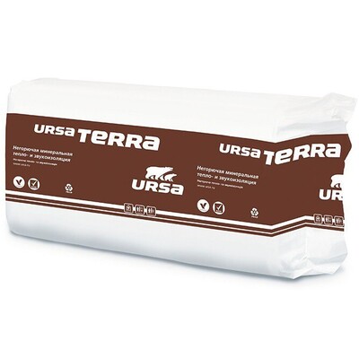 Минеральная вата URSA TERRA PRO 37 PN 1250х610х50 мм х 20 шт - Интернет-магазин строительных материалов в Екатеринбурге-NOVA Prom Group 