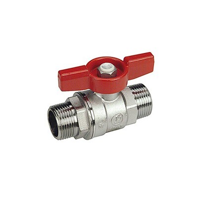 Кран шаровый R253 Giacomini 1/2" бабочка, нр/нр (R253X003)  - Интернет-магазин строительных материалов в Екатеринбурге-NOVA Prom Group 