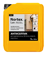 АНТИСЕПТИК NORTEX LUX ДЛЯ ДРЕВЕСИНЫ, БЕТОНА, КАМНЯ, КИРПИЧА 5 кг - Интернет-магазин строительных материалов в Екатеринбурге-NOVA Prom Group 