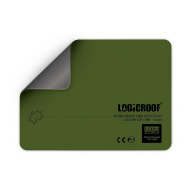 ПВХ мембрана Logicroof V-RP зеленая RAL 6011 1,2мм 2,1x25м  - Интернет-магазин строительных материалов в Екатеринбурге-NOVA Prom Group 